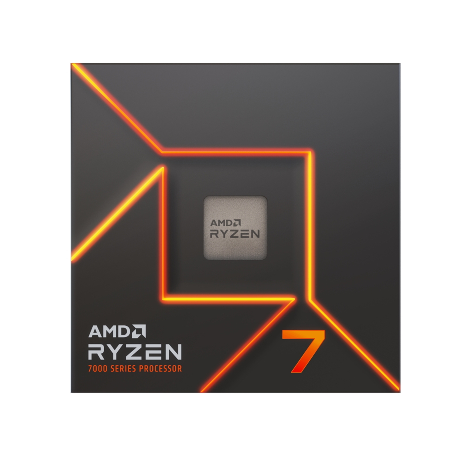 AMD Ryzen 7 7700 3.8GHz 8 Core AM5 Processor, 16 Threads, 5.3GHz Boost, Radeon Graphics