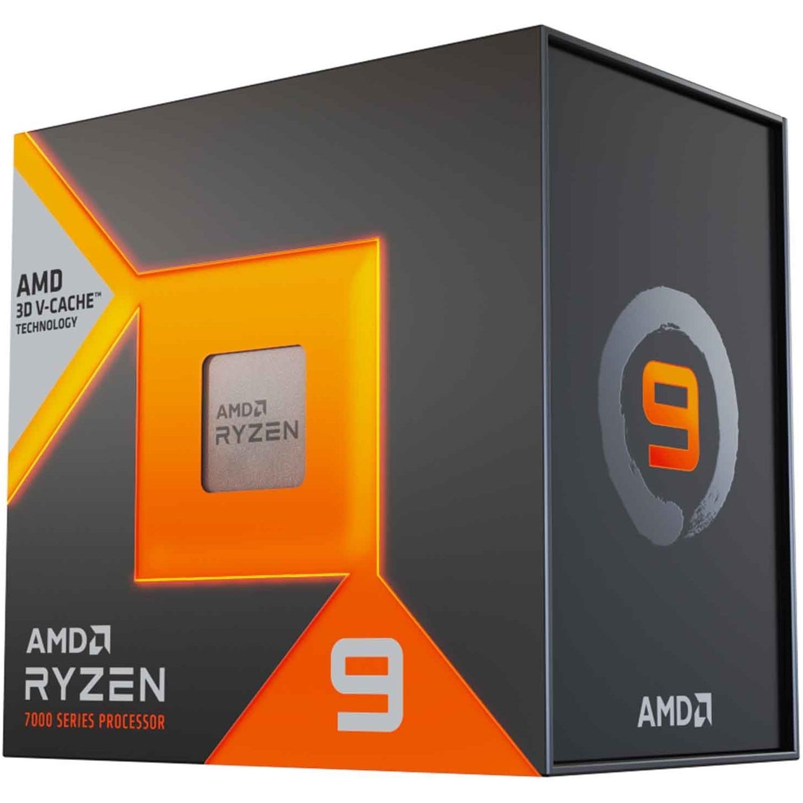 AMD Ryzen 9 7900X3D 4.4GHz 12 Core AM5 Processor, 24 Threads, 5.6GHz Boost, Radeon Graphics